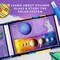 Kids Window Art Kit - Stained Glass Solar System Arts & Crafts Kit with Glow in The Dark Planets, Use as Window Suncatchers, Hanging Decor from Ceiling, Mobile, Space Room Décor